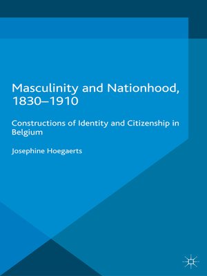 cover image of Masculinity and Nationhood, 1830-1910